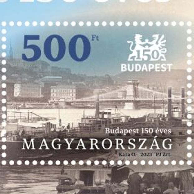 Budapest 150 Ünnepi bélyeg